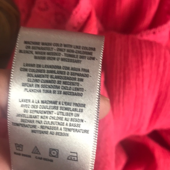 Jessica Simpson Coral Lace Blouse - Picture 6 of 6